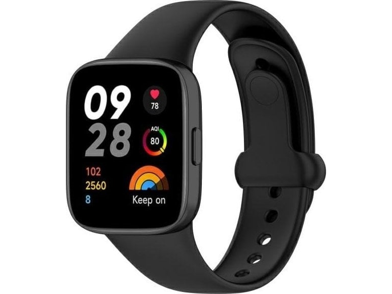 Beline Beline Redmi Watch 3 Armband Schwarz /Schwarz