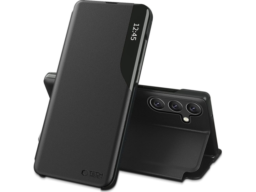 Tech-Protect Smart View Case for Samsung Galaxy A56 5G - Black | N - A | GameStuff
