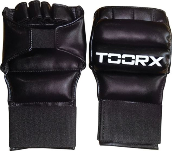 Fitboxing-handsker TOORX Lynx S sort øko-læder