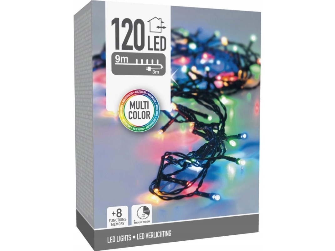 Kalėdinė girlianda, 120 Led, 12 m