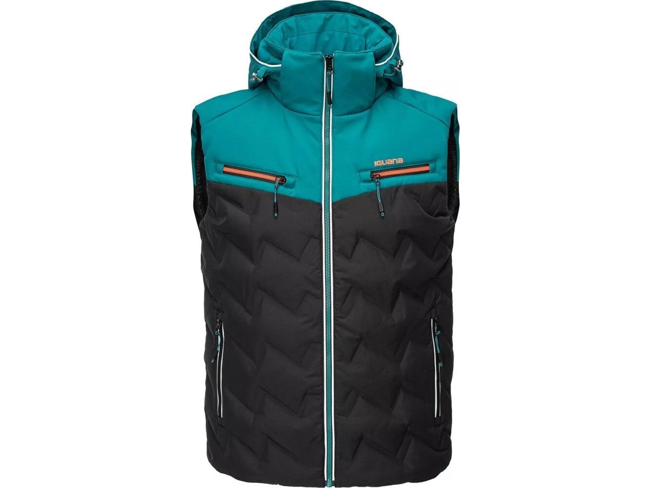 Iguana ODEL quiltet vest til mænd i størrelse M
