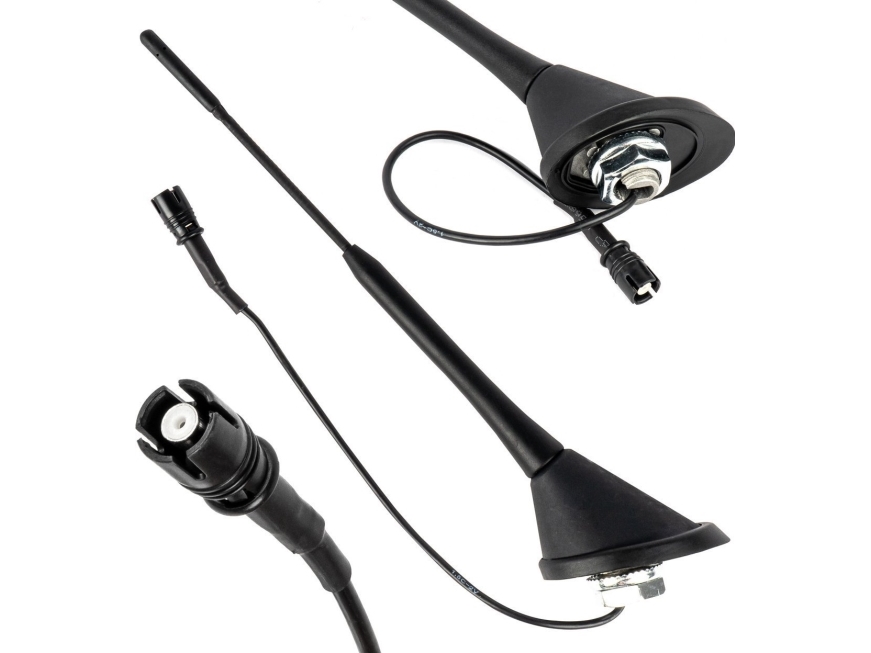 Automobilio Antena Raku-2 Ant10 Su Stiprintuvu Amio-04154