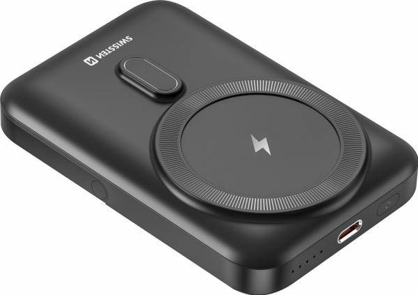 Swissten Power Bank Pd 20W (Kompatibel Med Magsafe) 10000Mah