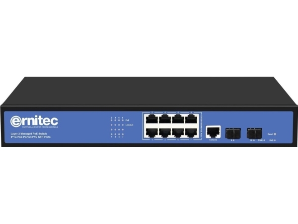 Managed Layer 2+ Switch, 8 X