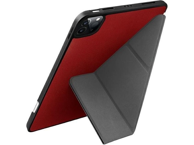 Uniq Dėklas Transforma Apple Ipad Pro 11" (2021/2020) Apple Ipad Air 10.9" (2022/2020) Antimicrobial Raudona/Coral Red