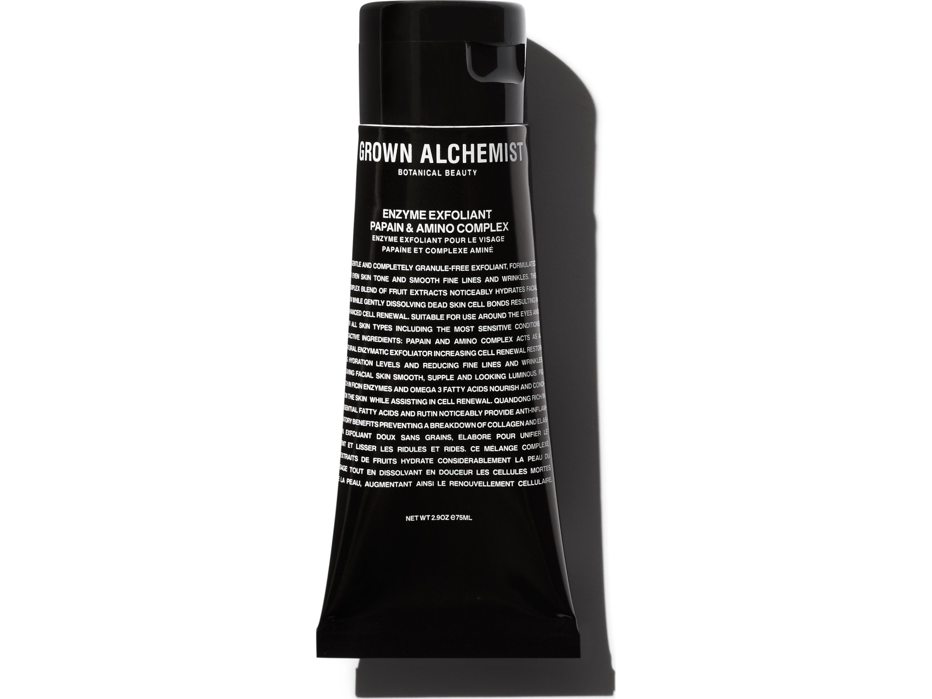 Grown Alchemist Grown Alchemist, Enzyme Papain &amp  Amino Complex, Cruelty Free, Silottava, kuoriva voide, 75 ml Unisex