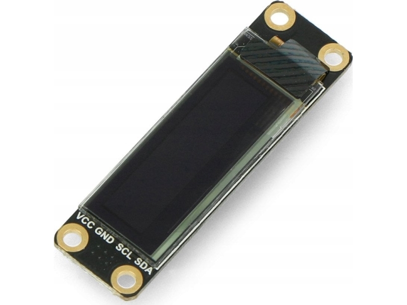 OLED monokrom display 0,91 128 x 32 px, I2C, med chip pad, DFRobot DFR0647 | Datortillbehör - Övriga datortillbehör - Övriga tillbehör | GameStuff