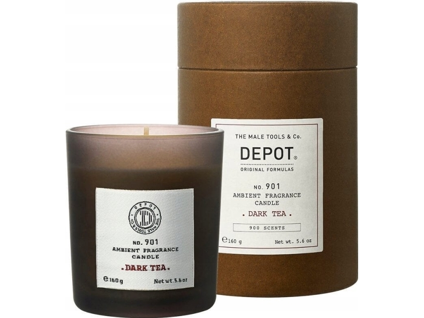 Reminiscence Depot 900 Scents No. 901 Dark Tea duftlys 160 g (til mænd)