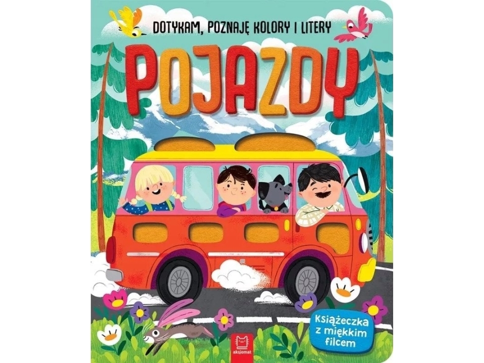 Aksjomat Sensor book.I touch, I learn... Vehicles 35152