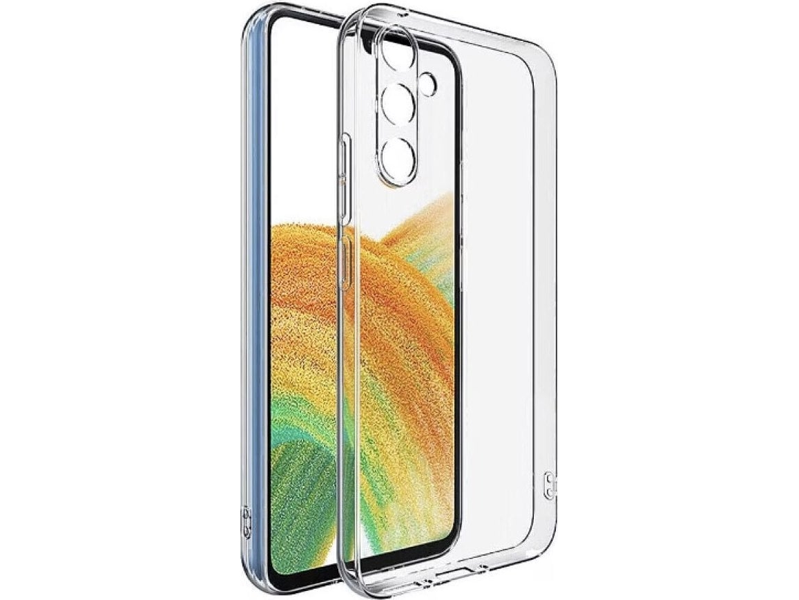 Swissten Clear Jelly Back Fodral 1 5 Mm Baksida Silikonfodral För Samsung Galaxy A34 Transparent