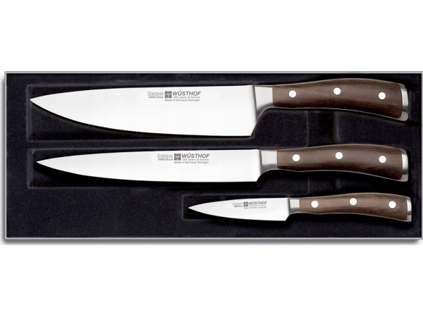 Set: Chefmesser 20 Cm, Küchenmesser 20 Cm Und Für Wok