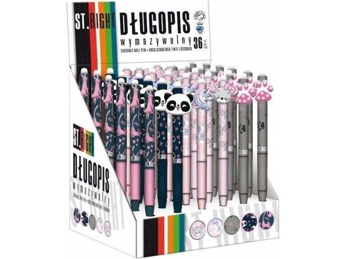 Girls' Erasable Automatic Pen (36Pcs)