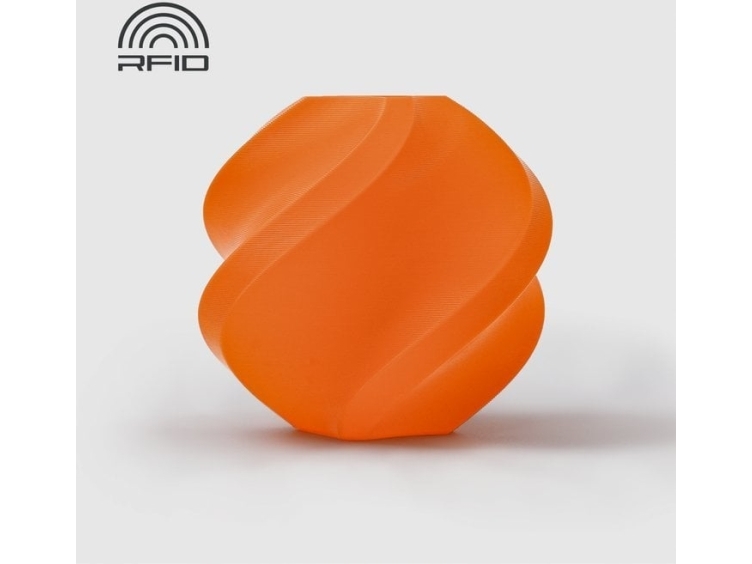 Bambulab Pla Basic Orange Filament 1 Kg 1,75 Mm (På Spole)
