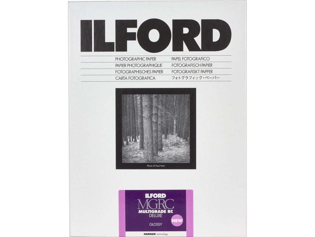 Ilford Photo Multigrade Rc Deluxe Glossy 10.5x14.8cm 100 - Tilbehør til foto