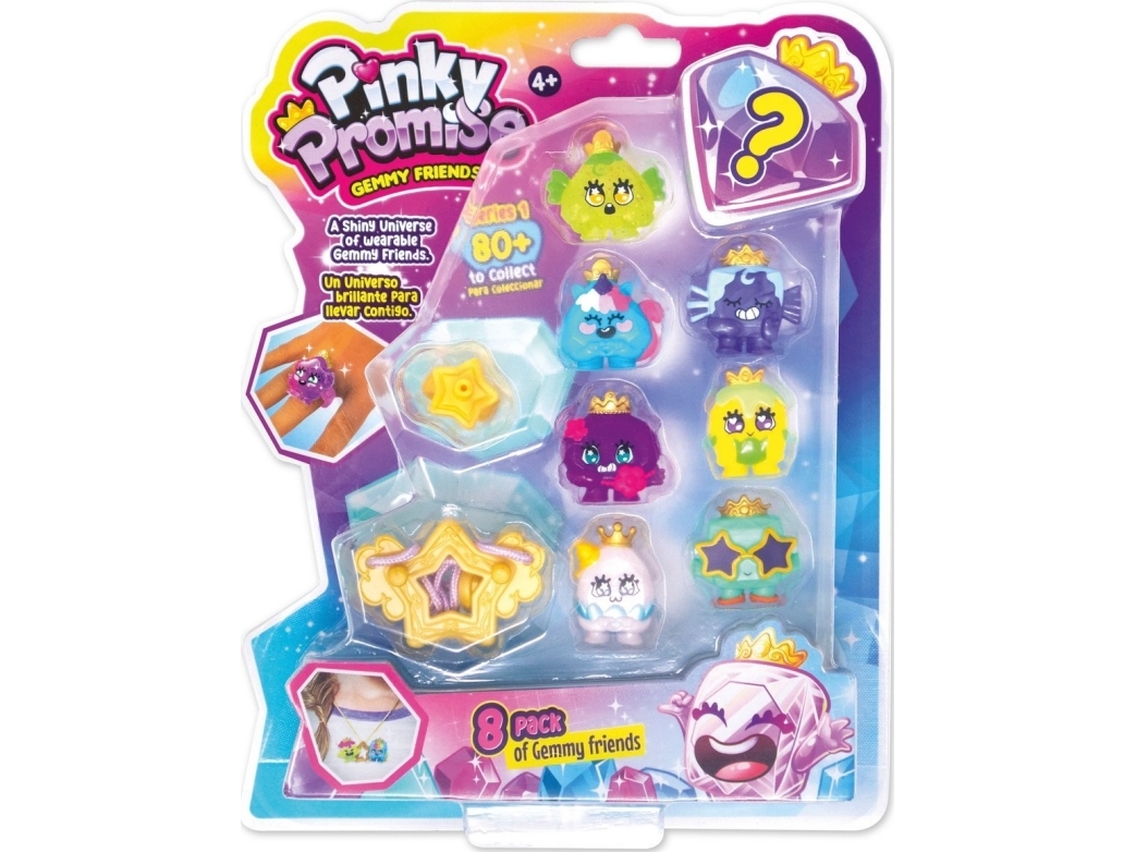 Figurka Sourcing  8. figurek Gemmy Friends Seria 1 (PK003A1)