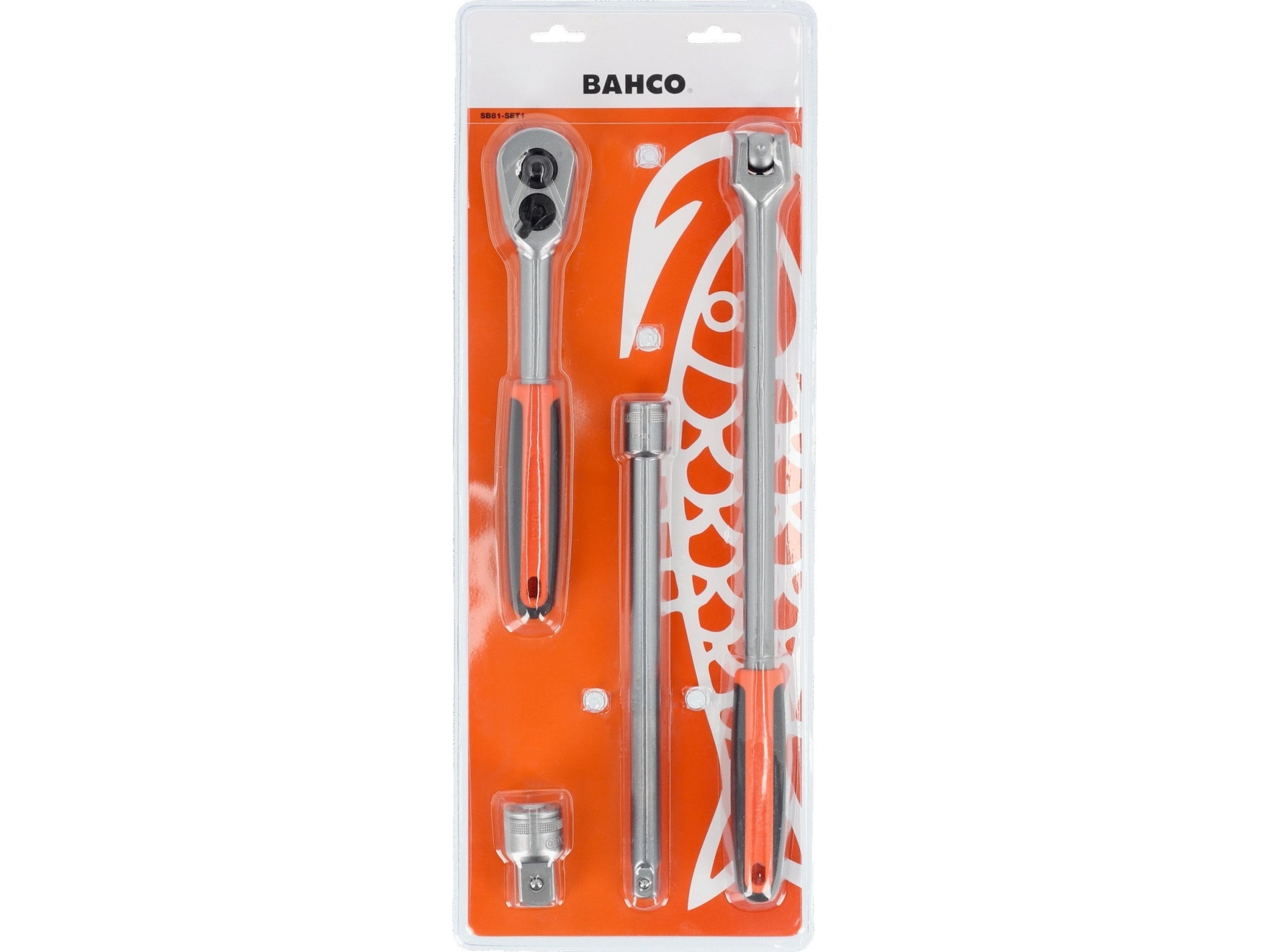 Työkalusarja Bahco SB81-SET1 1/2"" 4 kpl.