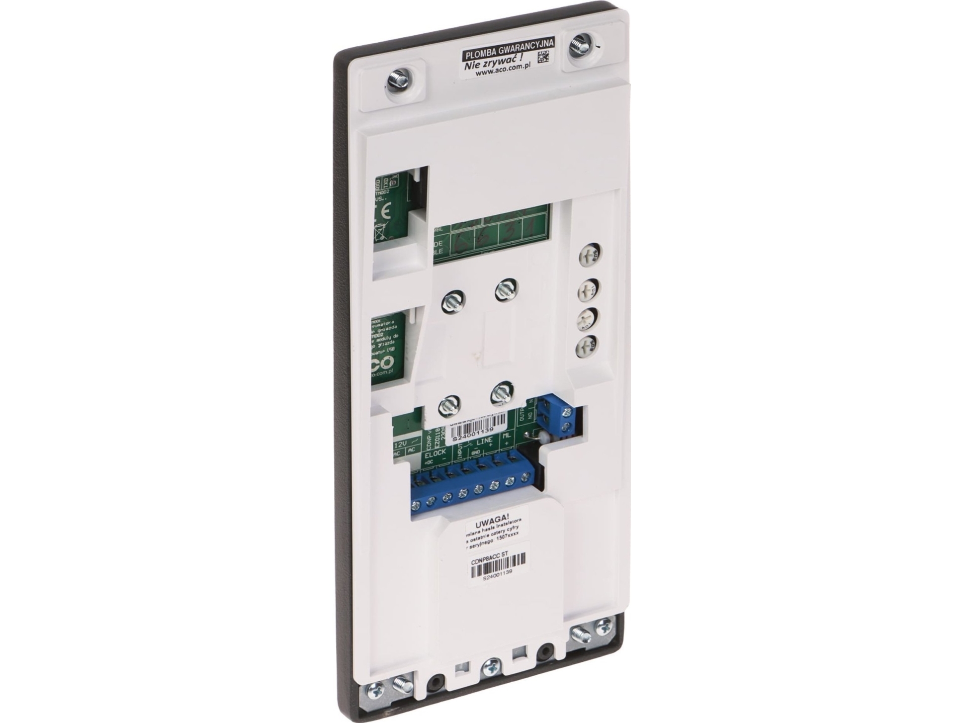 Aco Digitaler Türsprechanlagen Cdnp8acc-St Aco