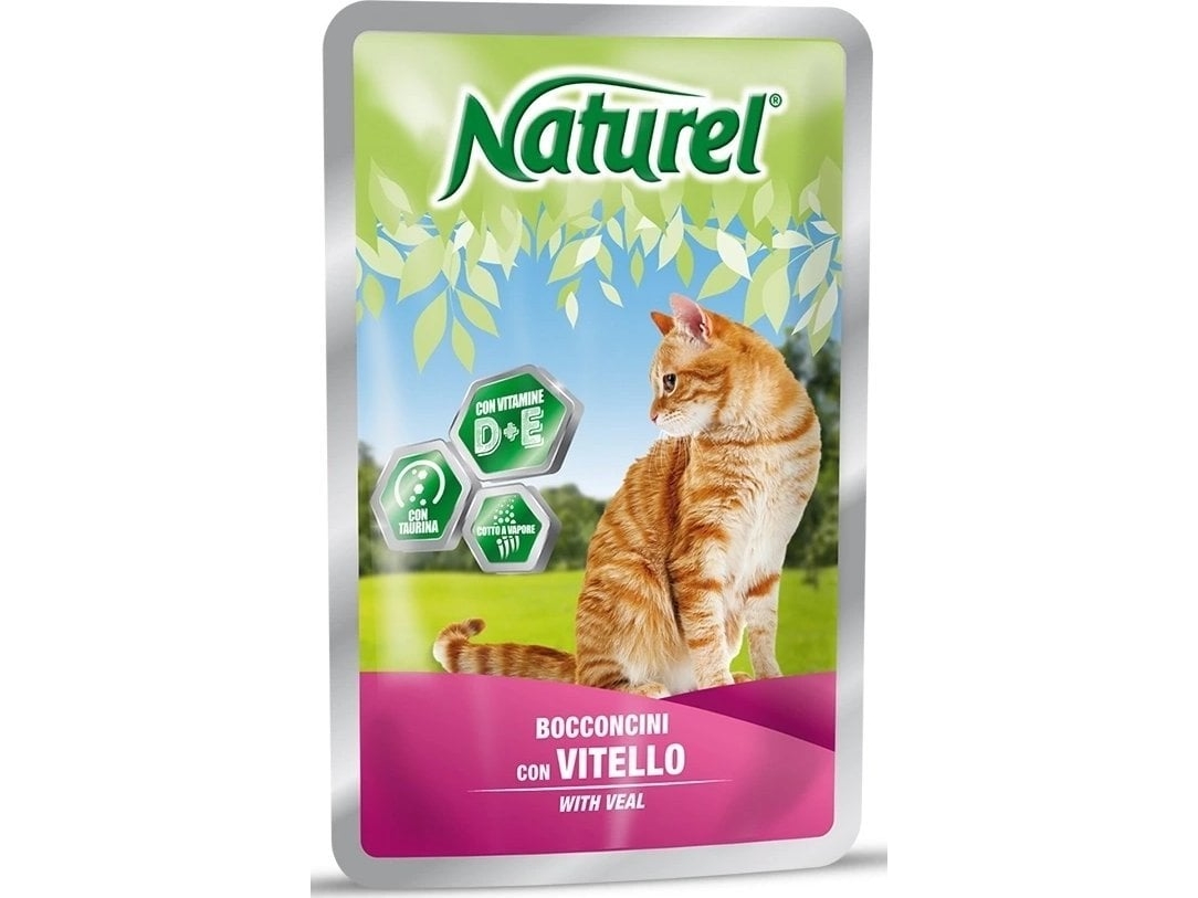 Life Cat Naturel Okse 100 G Vådfoder (Saszet) Til Kat