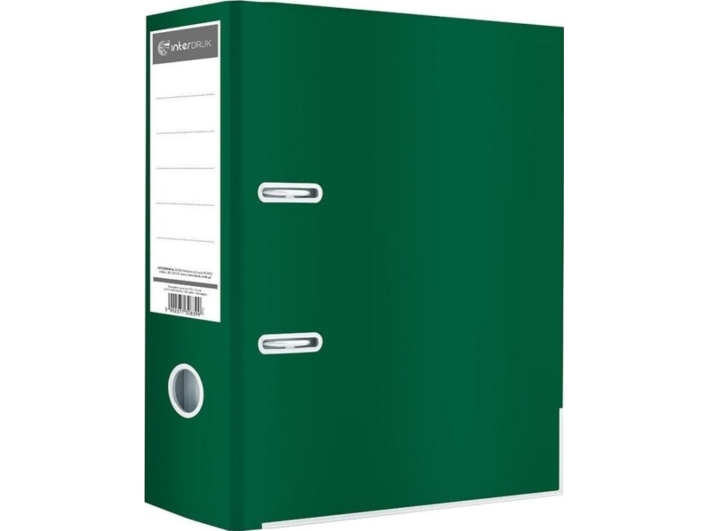 Interdruk Binder A4/75K Dunkelgrün Glänzend
