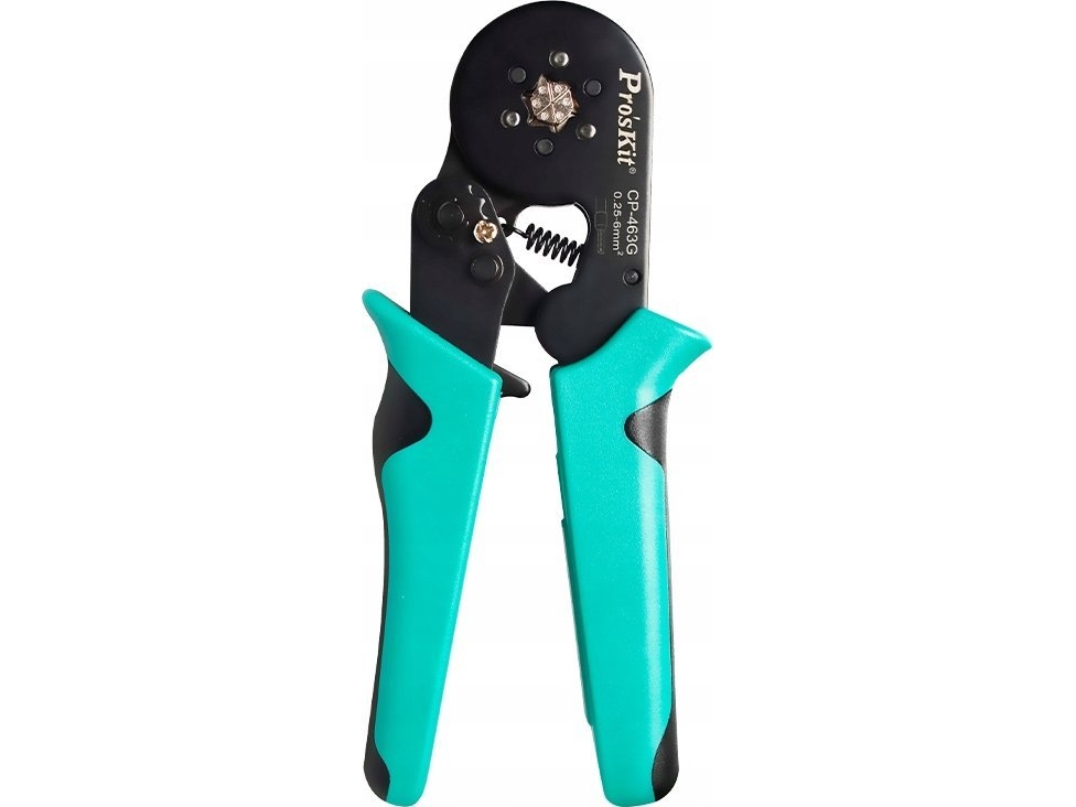 Tång för sexkantig fastspänning av spetsar 0,5-6mm² CP-463G ProsKit | Datorkomponenter - Datorchassin & Tilbeör - IT-Verktyg | GameStuff