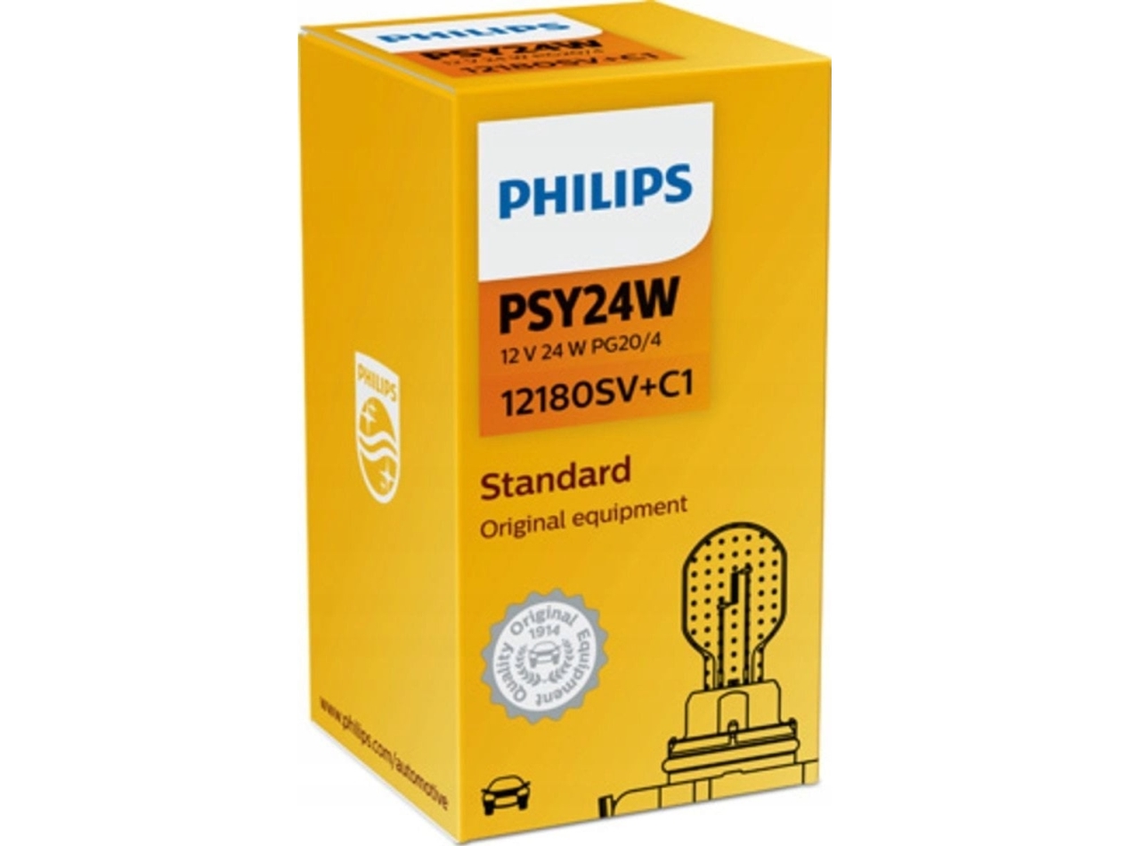 Philips Lemputė 24W 12V PG20/4 PSY24W Sidabrinis