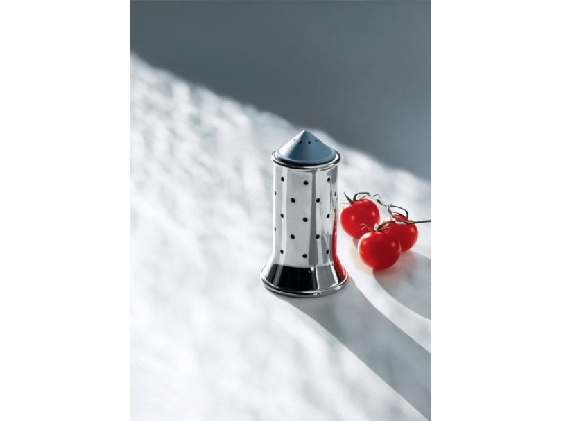 Alessi MGSAL B, Svart, Rostfritt stål, Polyamid, Rostfritt stål, 63 mm, 63 mm, 113 mm, 1 styck | Bordssättning - Tillbehör för bordet - Salt och peppar | GameStuff