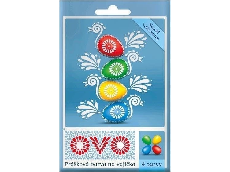 Ovo egg paints 4 colors 5g EDUKAMP