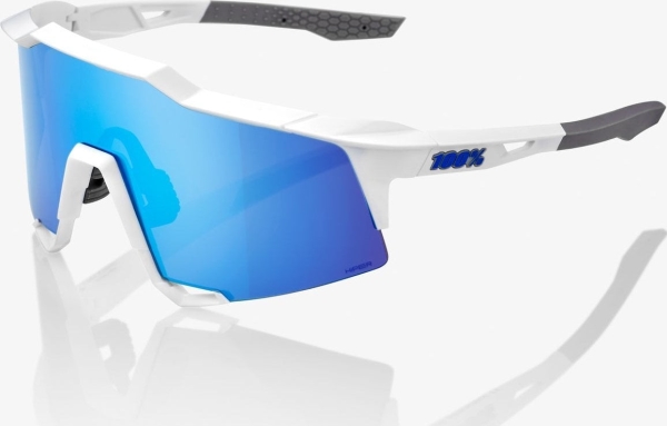 100percent Speedcraft - HiPER Mirror Lens Matte White | Hälsa - Glasögon - Solglasögon | GameStuff