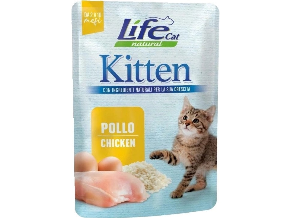 Life Pet Care Life Cat Vådfoder Til Katte Kylling, 70 G Saszetka