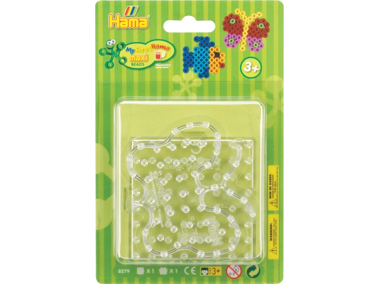 Hama maxi stiftplader 8224/8225 i lille blister | Leksaker - Kreativitet - Pärlor | GameStuff