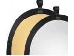 Walimex Foldable Reflector - Sammenfoldelig Reflektor - Sølv/Guld - Ø56 Cm