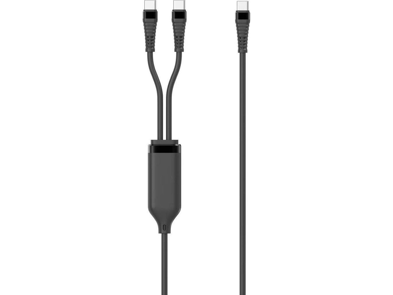 Usb Microconnect Usb-C - 2X Usb-C 1,5 M Schwarz (1-In-2 Pd100w Usb-C Auf)