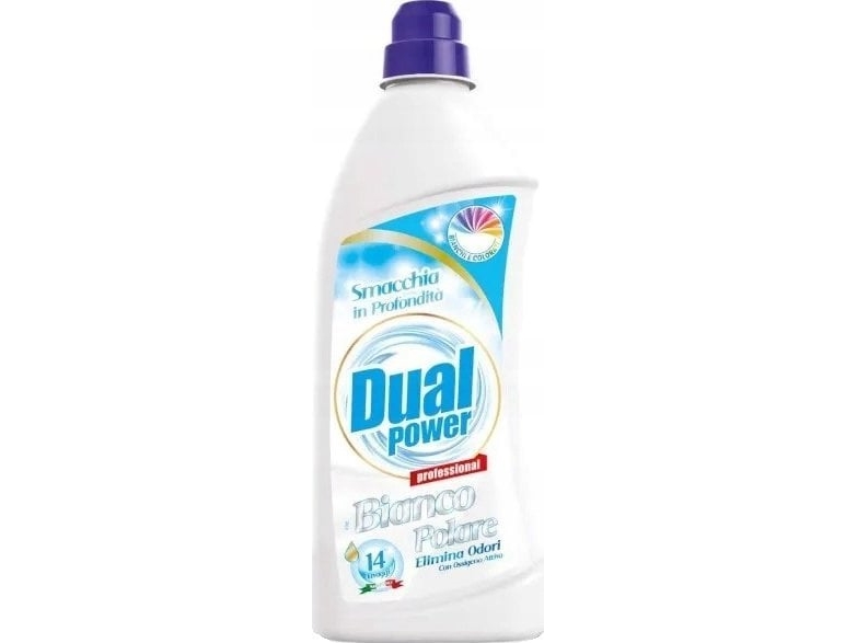 Dual Power Flydende Pletfjerner Med Aktiveret Ilt Polar White, 980 Ml