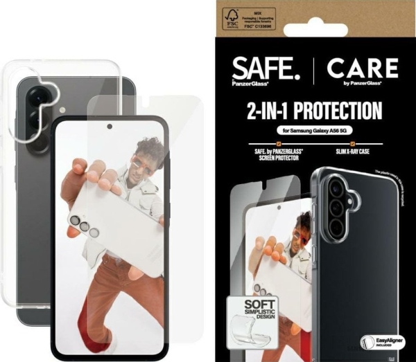 Care By Panzerglass Fashion 2in1 Skyddsfodral Glasuppsattning För Samsung Galaxy A56 5g