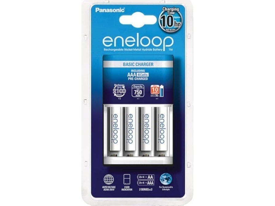 Panasonic Eneloop Bq Cc51e 4x750