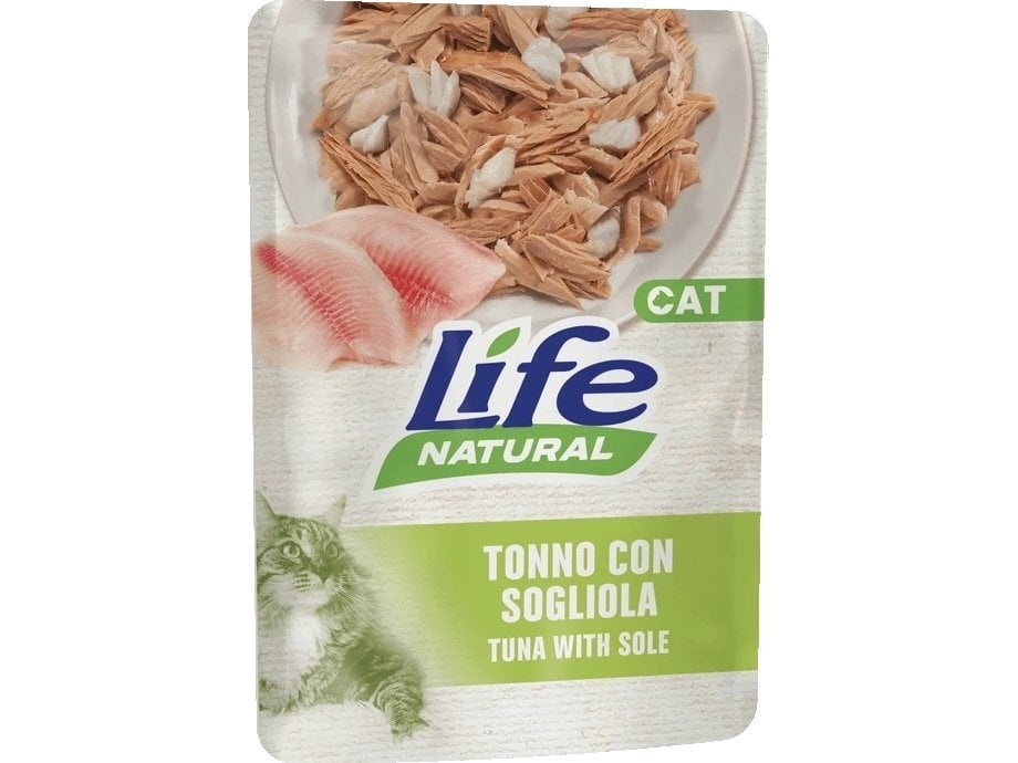 Life Pet Care Life Cat Nassfutter 70 G Tuna + Sole /30