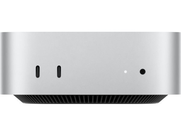 APPLE Mac Mini Z1JV M4 Pro 12C CPU/16C GPU/16C N.E. 24GB 512GB SSD 10Gbit Eth DE Silber (Z1JV-MCX44D/A-07LCU1)