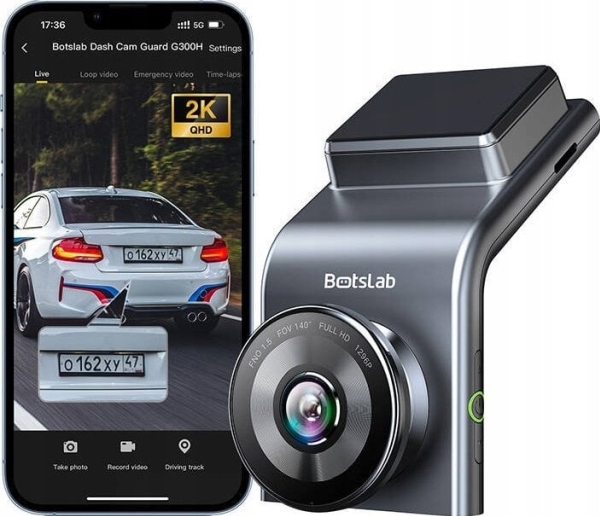 Dash camera G300H Pro 2304p@30fps