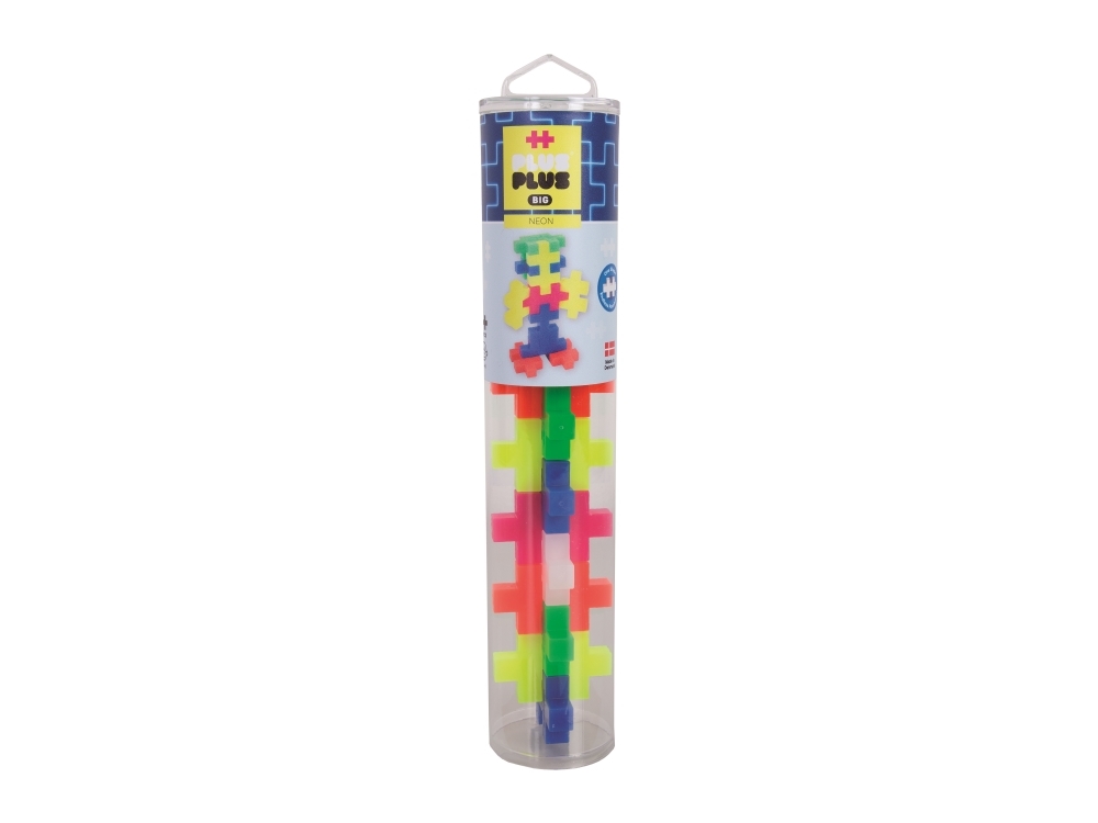 Plus-Plus Gelb/Blau Plus Plus 3286 15 Kreativ Bausteine Big Neon - Bild 8