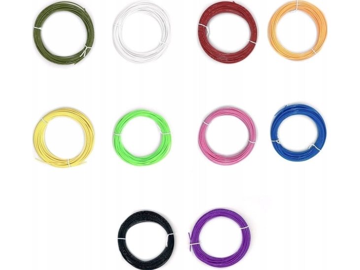 "Maxlife Pla-Filament-Sæt Til 3D-Penne 100 M (10 Farver X 10 M)