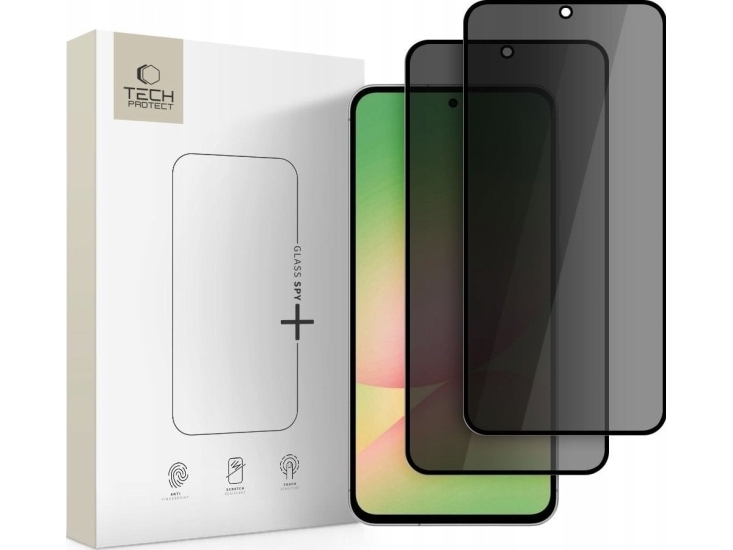 Szkło Prywatyzujące Tech-Protect Glass Spy+ 2-Pack Galaxy A36 / A56 5G Privacy