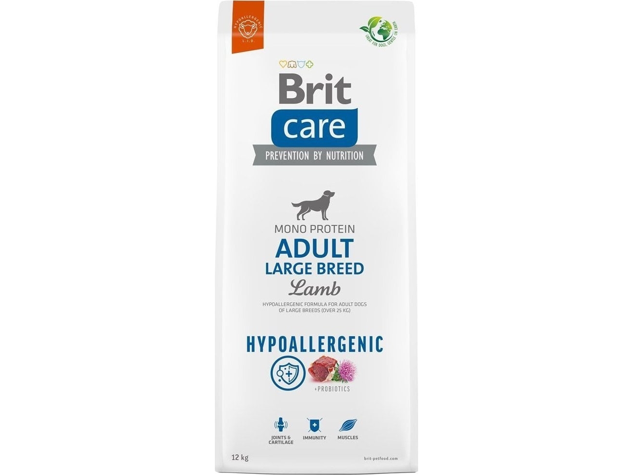 Brit 8595602559077, Voksen, Medium (11 - 25 Kg), Lam, Ris, 12 Kg