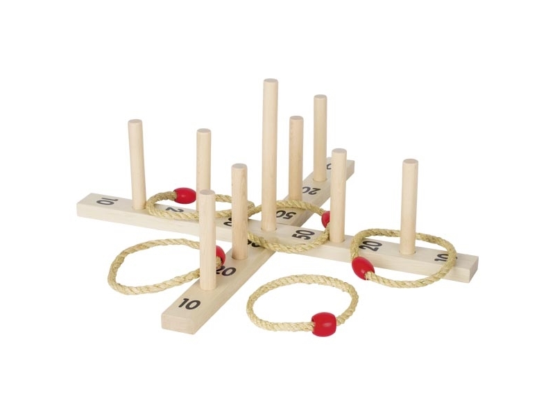 Goki Hoopla Game With 5 Sisal Rings, Seil, Junge/Mädchen, 3 Jahr(E)