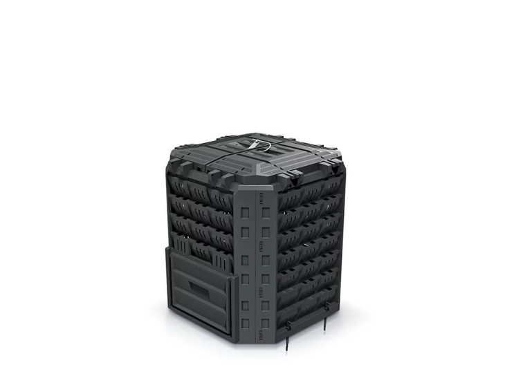 Prosperplast komposteringsanläggning Compobox- Svart 310L | Trädgården - Trädgårdsmaskiner - Kompostkvarnar | GameStuff