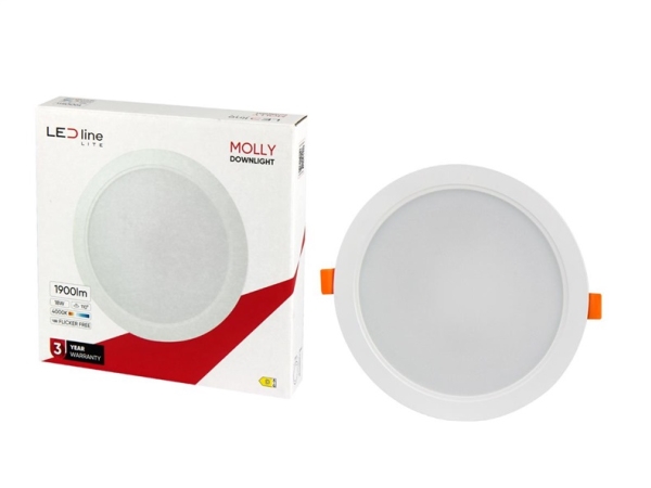Emos Einbau-Led-Streifen, Molly, Led Line Lite, 230Vac, 18W, 1900Lm, Neutralweiß 4000K