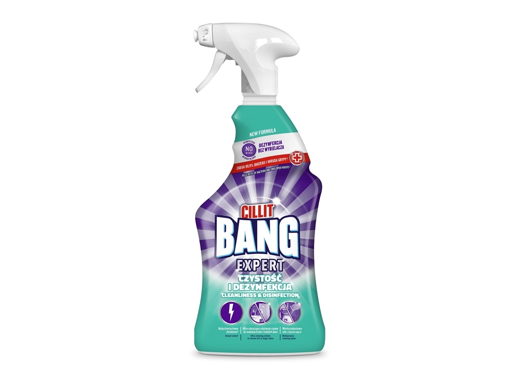 Cillit Bang Expert Rengøring & Polering Til Badeværelse Spray 750 Ml