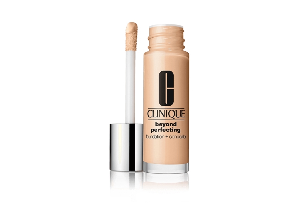 Clinique Beyond Perfecting Foundation + Concealer, Flaske, Væske, Kombineret hud, Tør hud, Olieret hud, Lys, Beige, CN 10