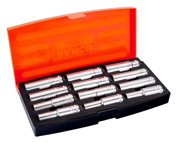 Bahco spetsar 1/2 lång 12 delar 10-21mm | Verktyg & Verkstad - Handverktyg - Nycklar och toppar | GameStuff