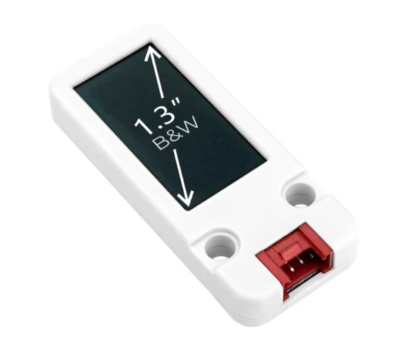 M5stack U119, Anzeige, M5, M5stack, Weiß, Kunststoff, Metall, Oled