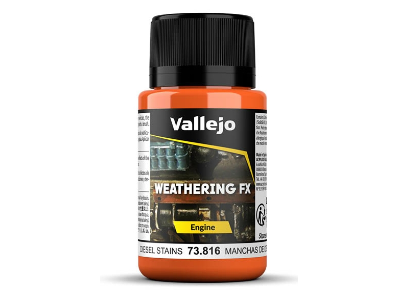 Vallejo 73.816, Orange, Akrylfärg, 40 ml, 1 styck | Böcker - Hobby | GameStuff